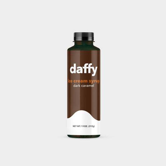 Ice Cream Dark Syrup (11oz) - Daffy