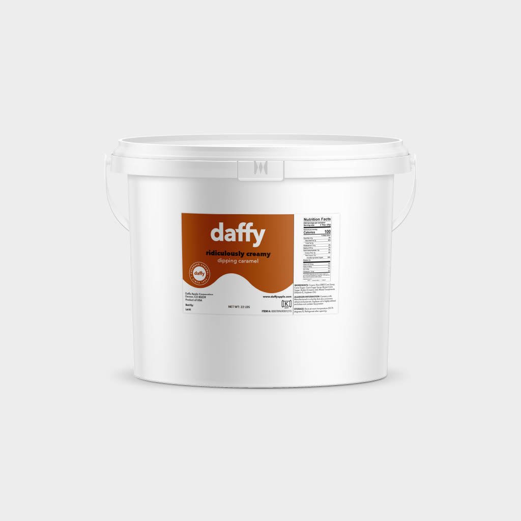 Ridiculously Creamy Dipping Caramel (22lbs) - Daffy